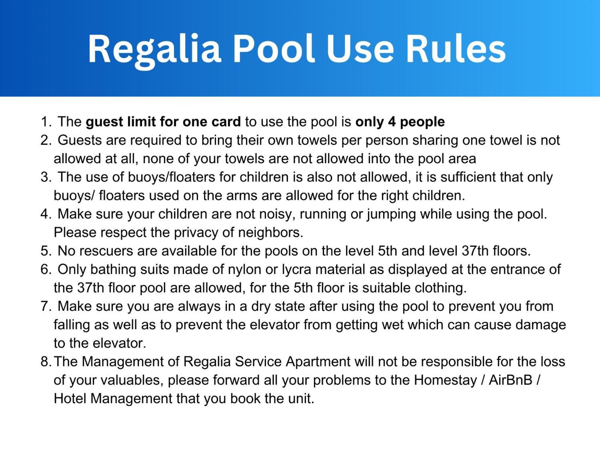 Regalia Residence The Sky Pool Suite กัวลาลัมเปอร์ ภายนอก รูปภาพ